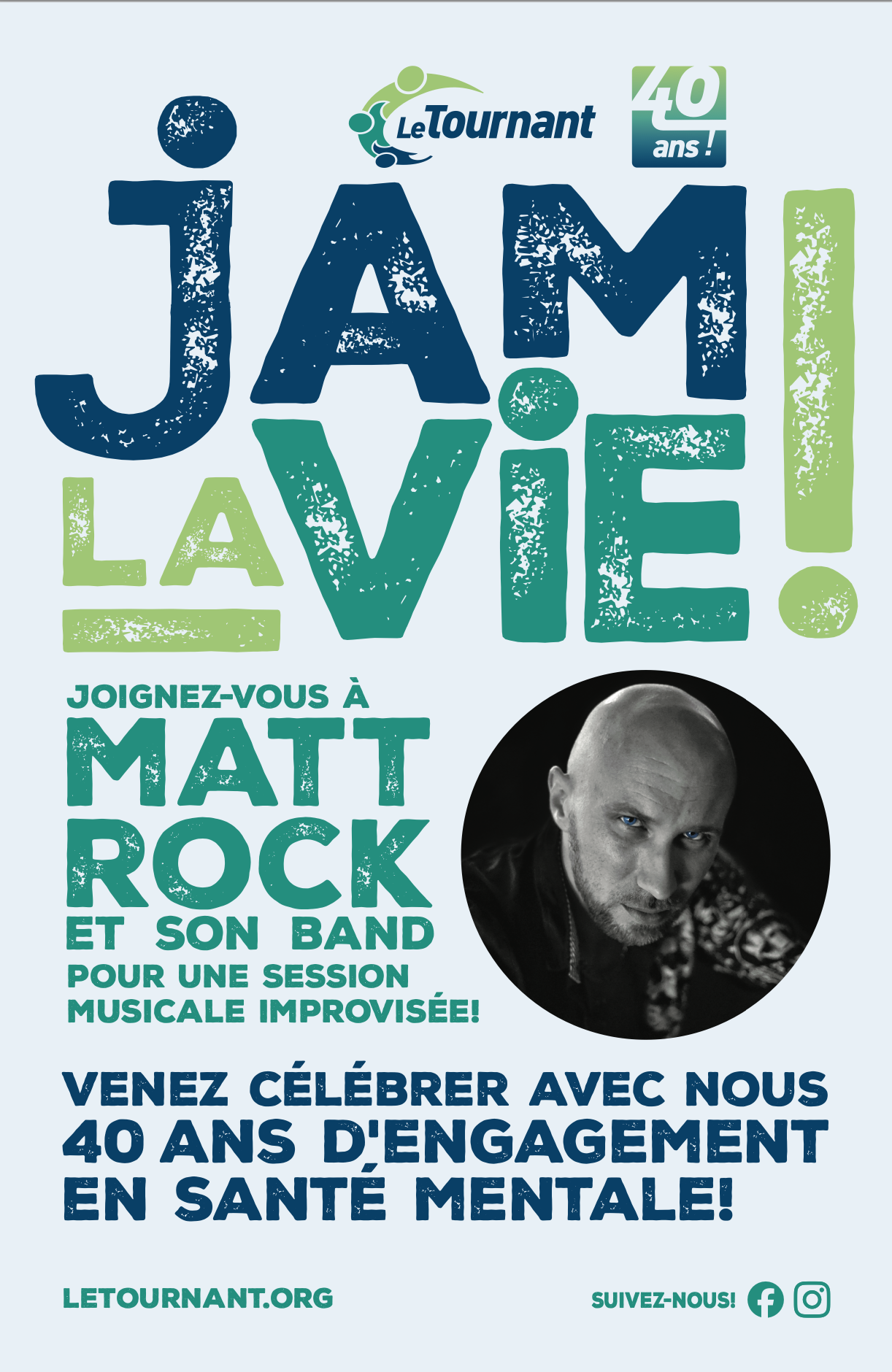 Jam la vie poster